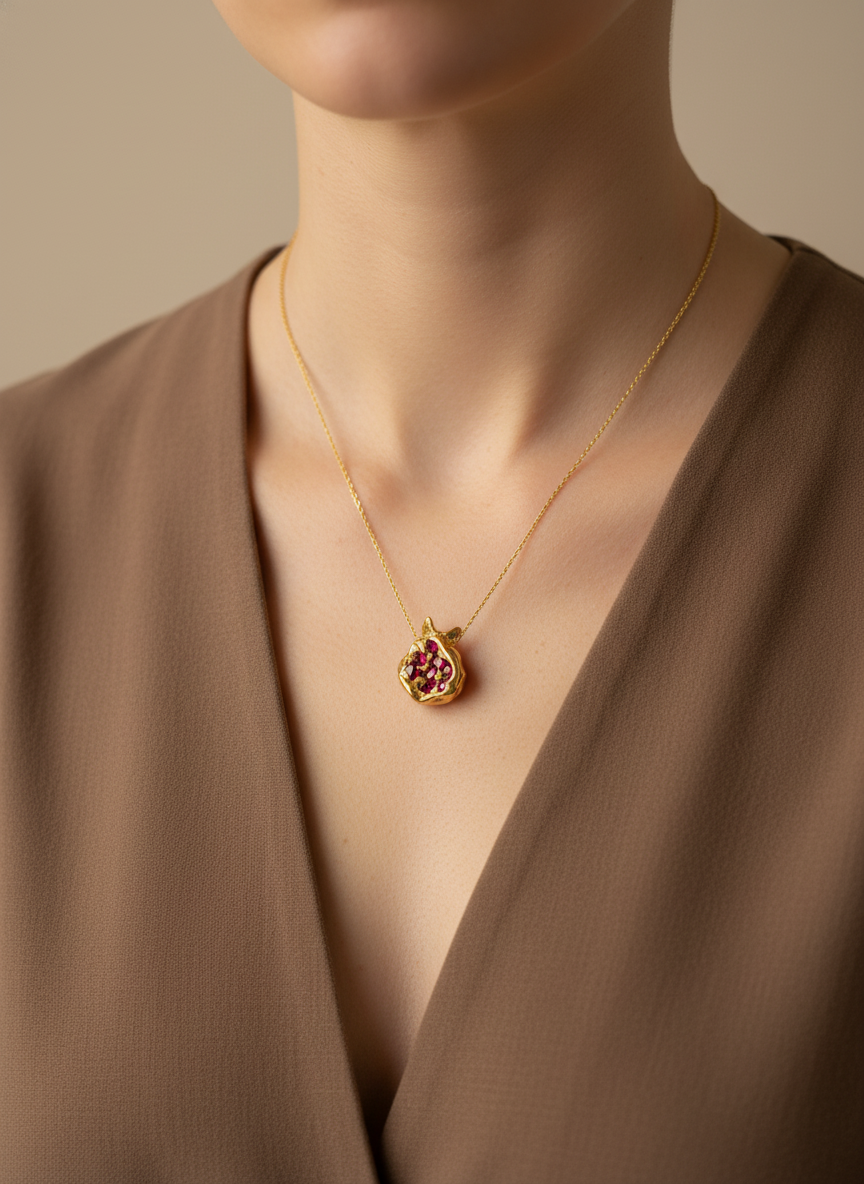 Nar Kolye Mum Modelleme Atölyesi