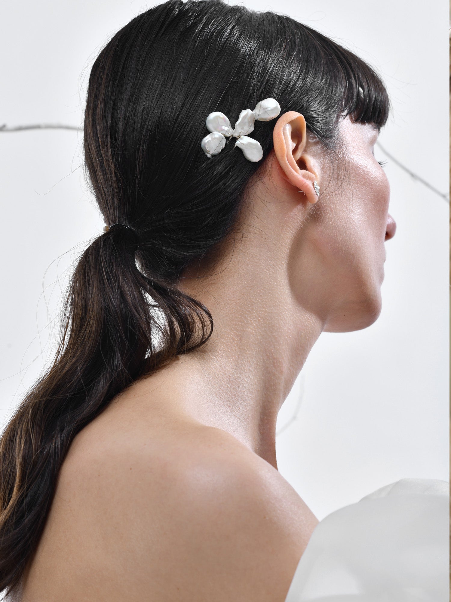 Perla Mini İnci Toka Seti