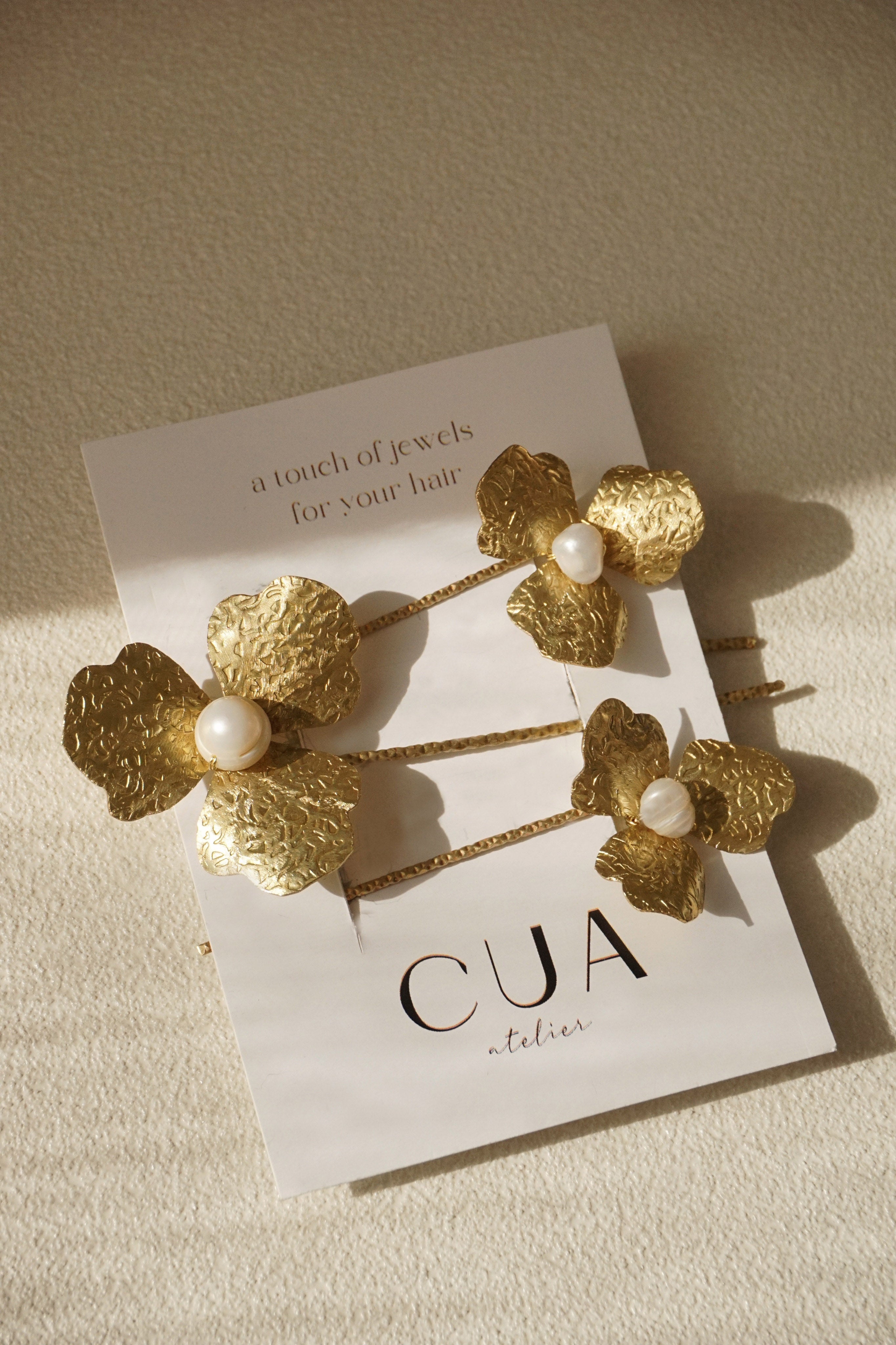 Milly Gold Hairpin Set
