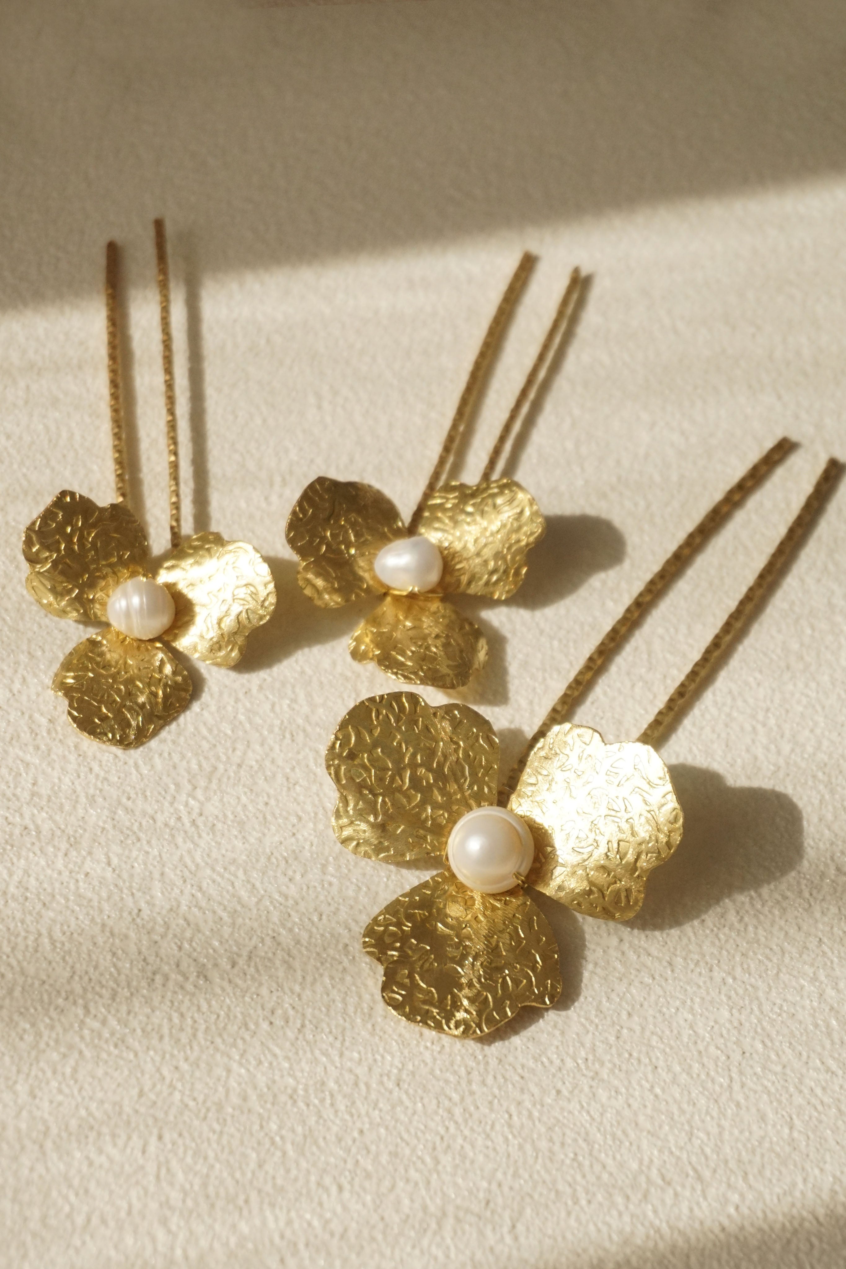 Milly Gold Hairpin Set