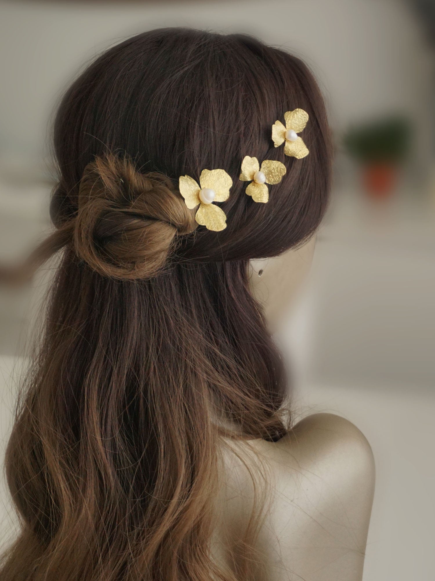 Milly Gold Hairpin Set
